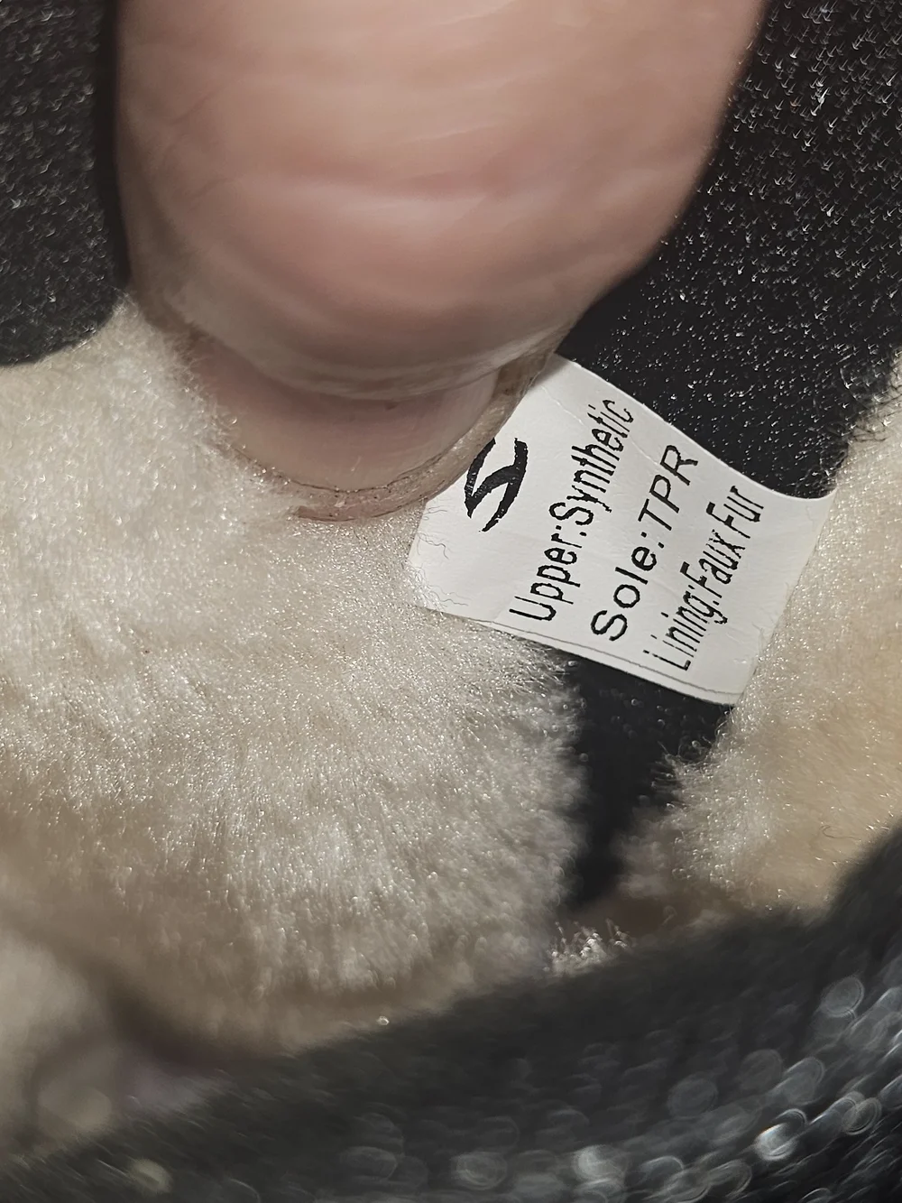 HOBIBEAR Kids Black Winter Waterproof  Boots